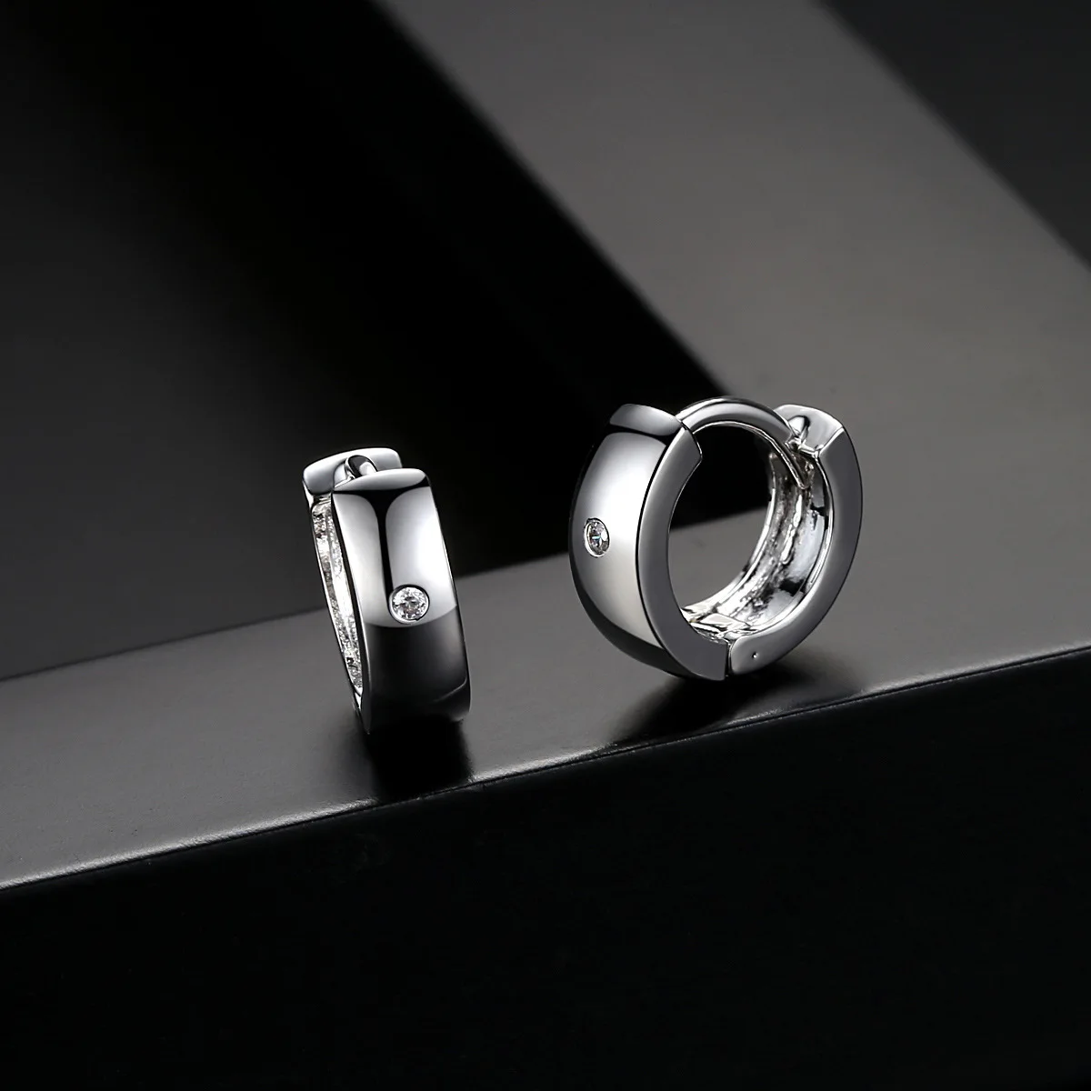 Позолоченные маленькие круглые серьги кольца для женщин модные Обручи из