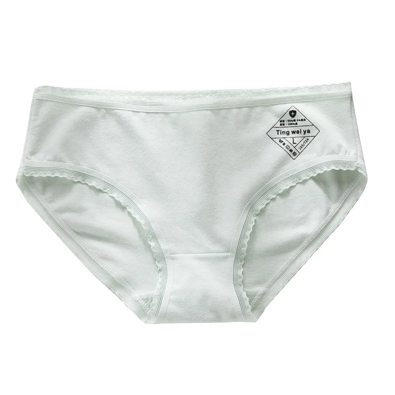 4 шт./лот детское хлопковое нижнее белье трусы для молодых девушек однотонные