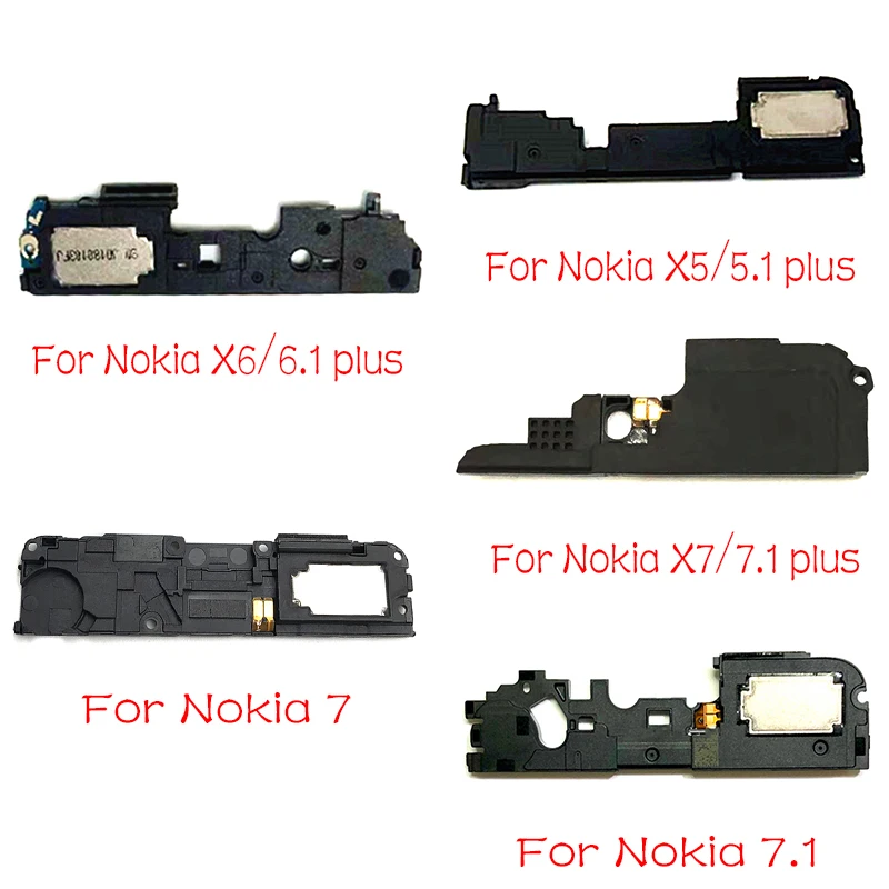 Новый Для Nokia 3 5 6 7 8 1 Plus X5 X6 громкий динамик звуковой сигнал гибкий кабель в сборе