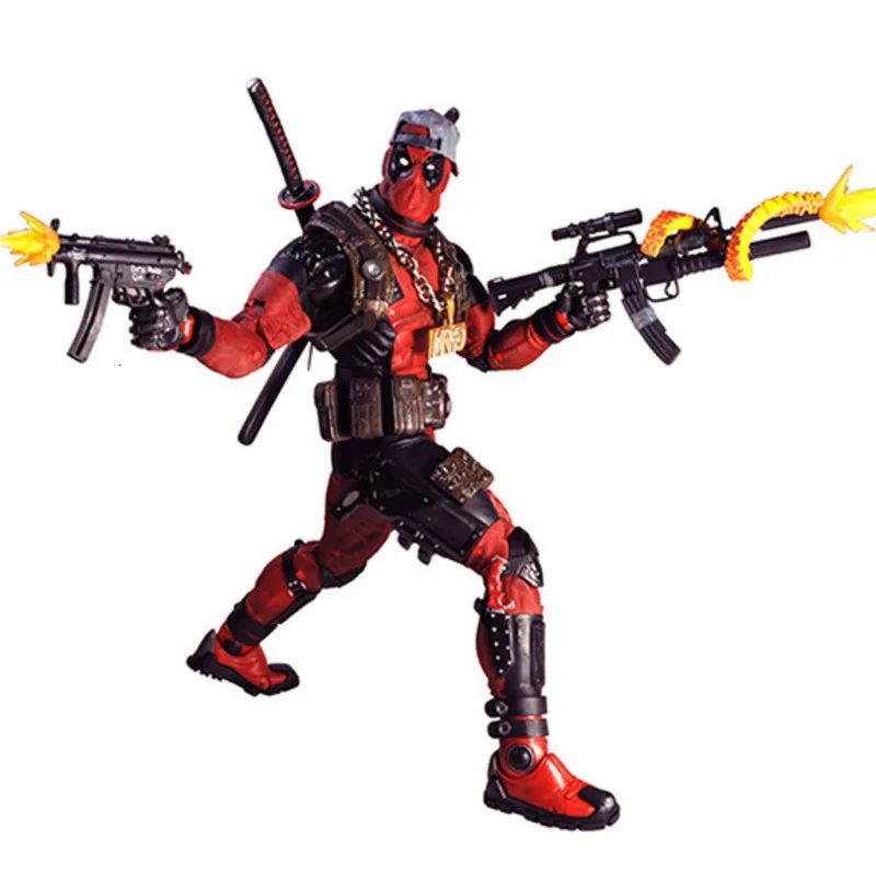 Marvel Legends, конечная Дэдпул, ПВХ 1/4, 45 см, модель фильма, Мстители, конечная игра, фигурки, коллекционная кукла, подарок, игрушки Figma