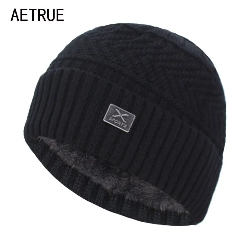 Мужские шапки-бини от бренда Skullies зимние шапки для мужчин шарф Женская мужская
