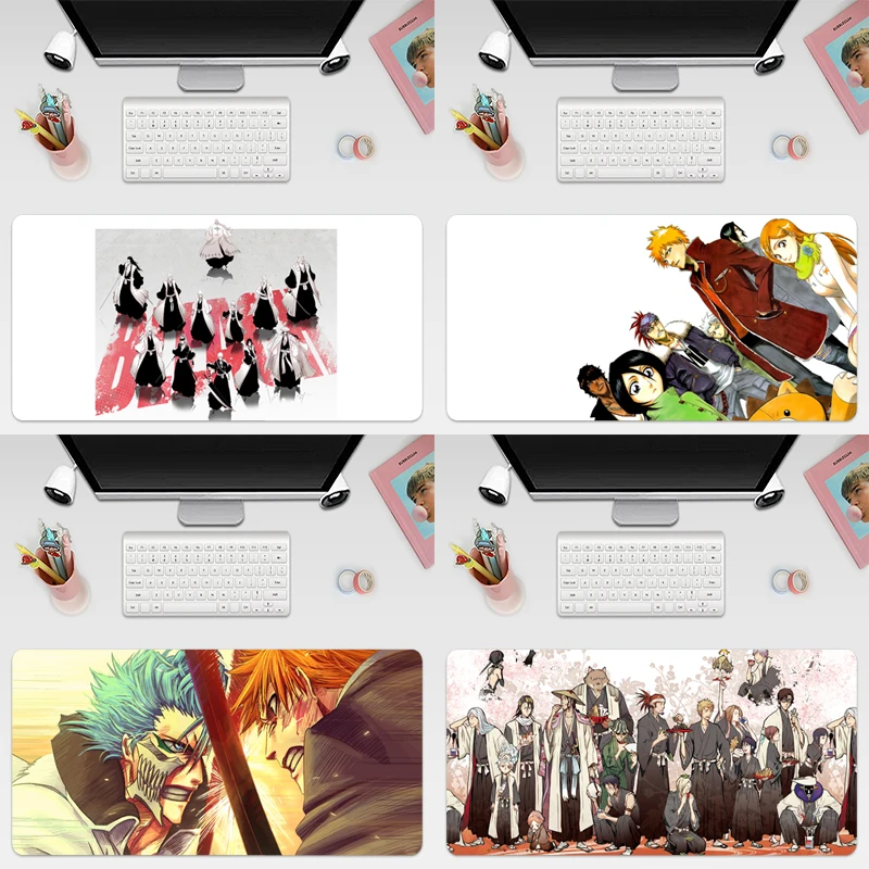 

Anime Bleach Gaming Computer Mouse Pad Large Mouse Mat Big Desk Mat Non-Slip Rubber Base Mousepad