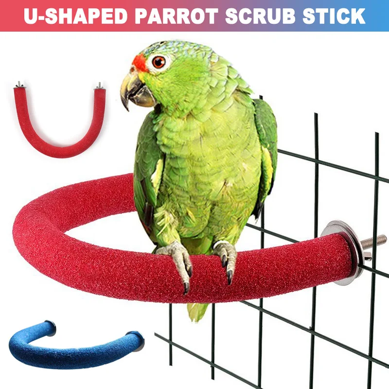 Экономичные гибкие домашние попугаи Глазурь Стенд стойки шлифовальный стержень