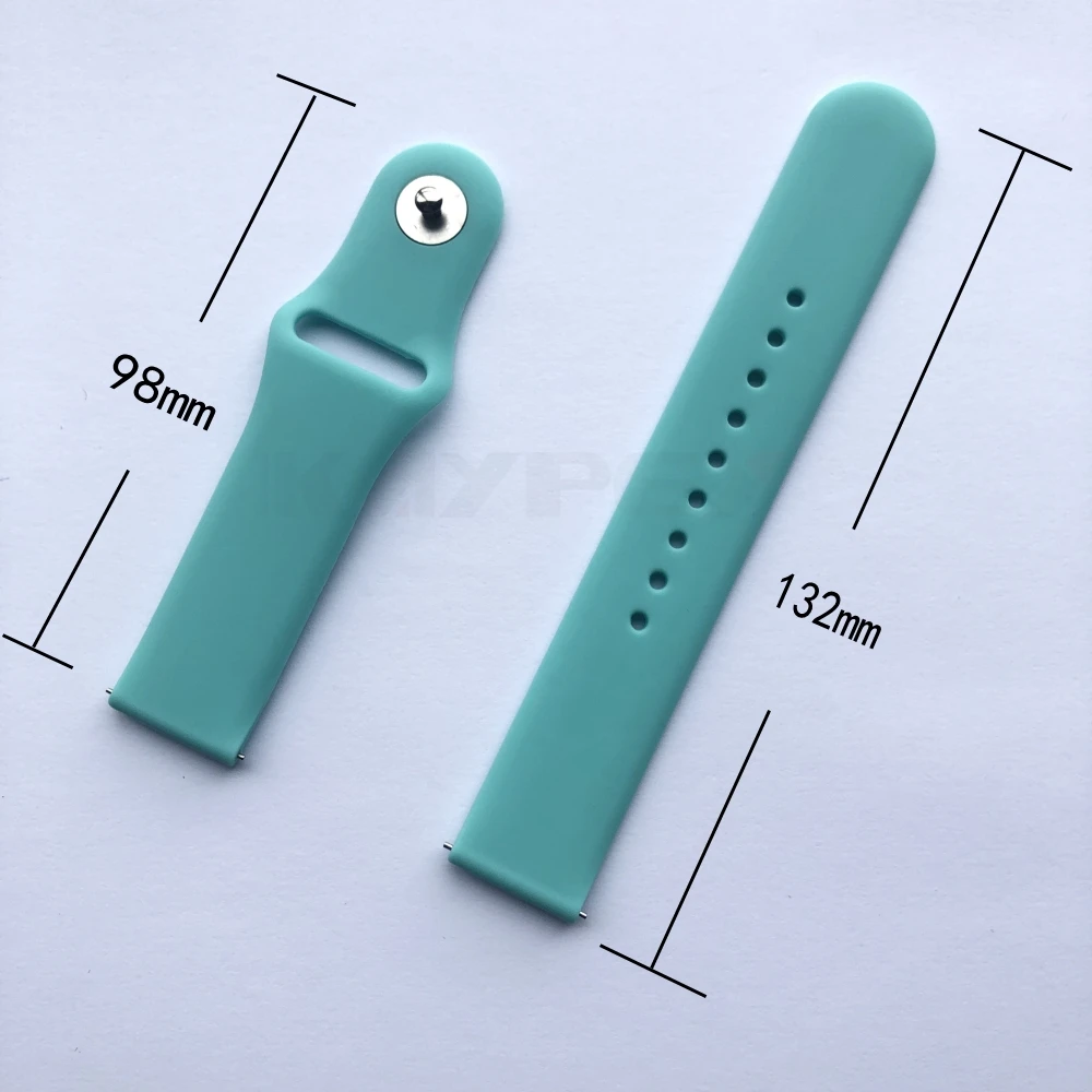 Силиконовый ремешок для часов Ремешок Для Xiaomi Huami Amazfit GTS Смарт-часы ремешок для Amazfit GTR 42 мм Браслет спортивный сменный Браслет