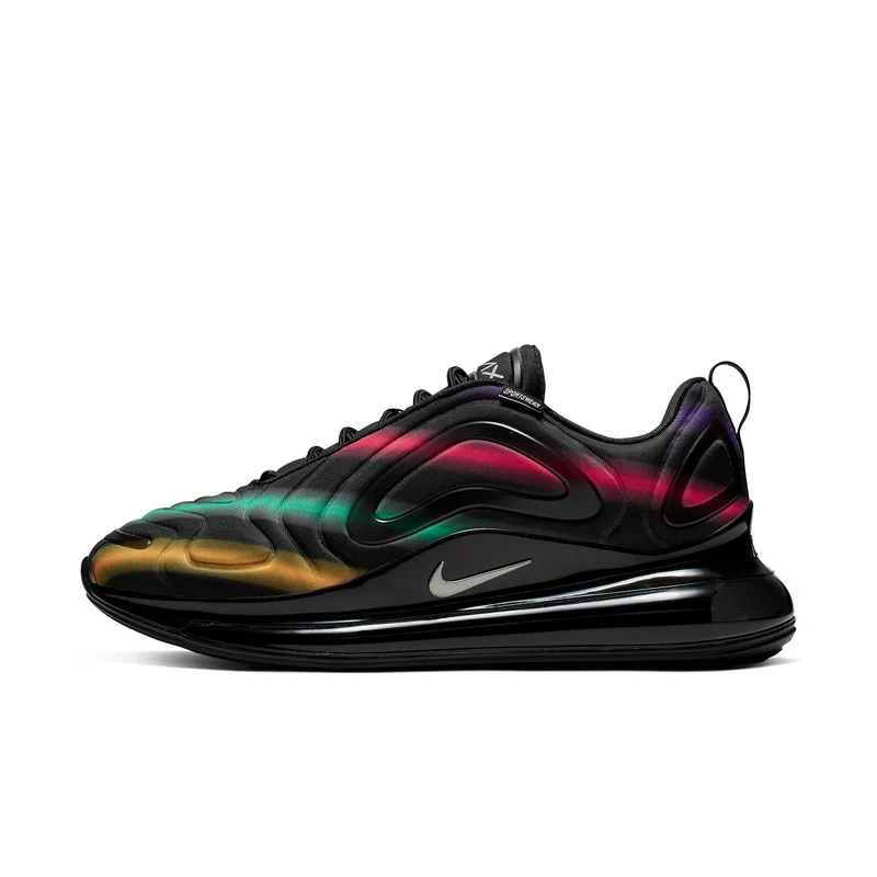 Оригинальные подлинные мужские кроссовки для бега от NIKE Air Max 720, дышащие спортивные кроссовки для улицы, дизайнерские спортивные кроссовки, новинка, AO2924-400 - Цвет: AO2924-023