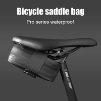 waterproof bike seatpost bag tpu tail pouch rear pack cycling saddle pannier bike bag%c2%a0dustproof bicycle saddle bag accessories
