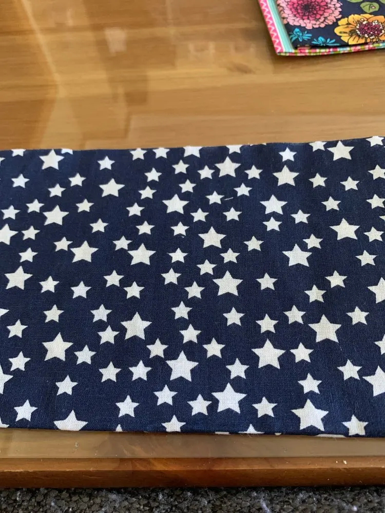 Teramila Лоскутные украшения из хлопчатобумажной ткани Милая белая звезда для шитья