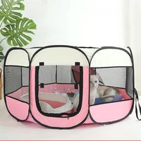 portable pet dog house playpen bed tent for dogs crate foldable puppy dog enclosure cage waterproof for dog house nest kennel