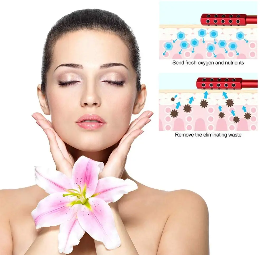 Германиевый ролик для красоты лица укрепляющий подтягивающий инструмент кожи