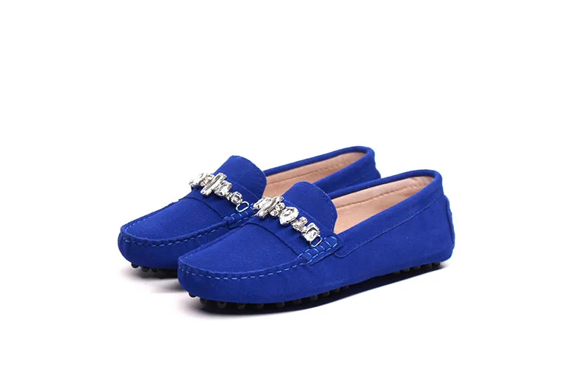 genuine cowhide leather women shoes Female Casual Fashion Flats Spring Autumn driving shoes women leather loafers