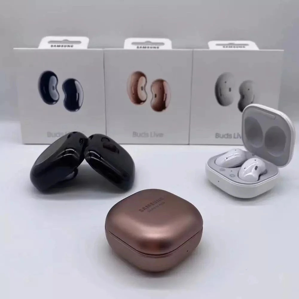Оригинальные беспроводные наушники Samsung Galaxy Buds Live с активным шумоподавлением в