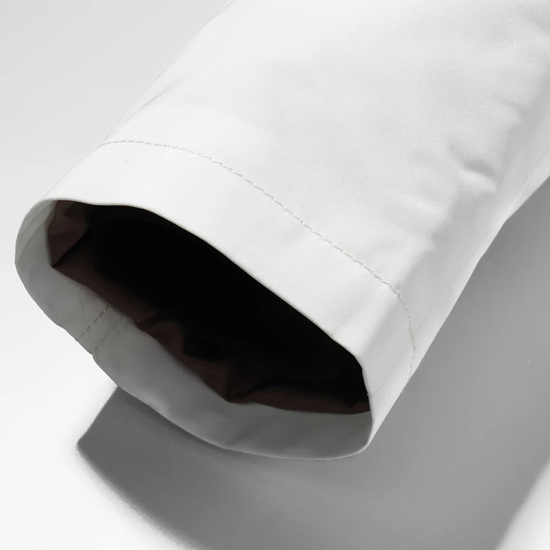 

real Winter Paka, man's coat, white long Korean coat, fur coat, overcoat