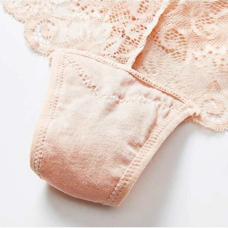 1 шт./лот женские кружевные стринги с низкой талией сексуальные трусики танга
