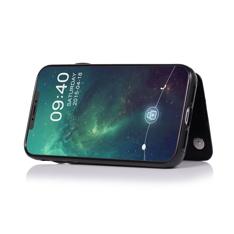 Для IPhone 11 чехол для X XS XR Чехол мужчин кошелек телефона искусственная кожа клатч