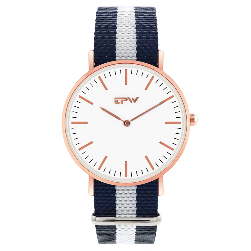 Часы наручные унисекс из нейлона на тонкой ткани кварцевые с платьем 2019 |