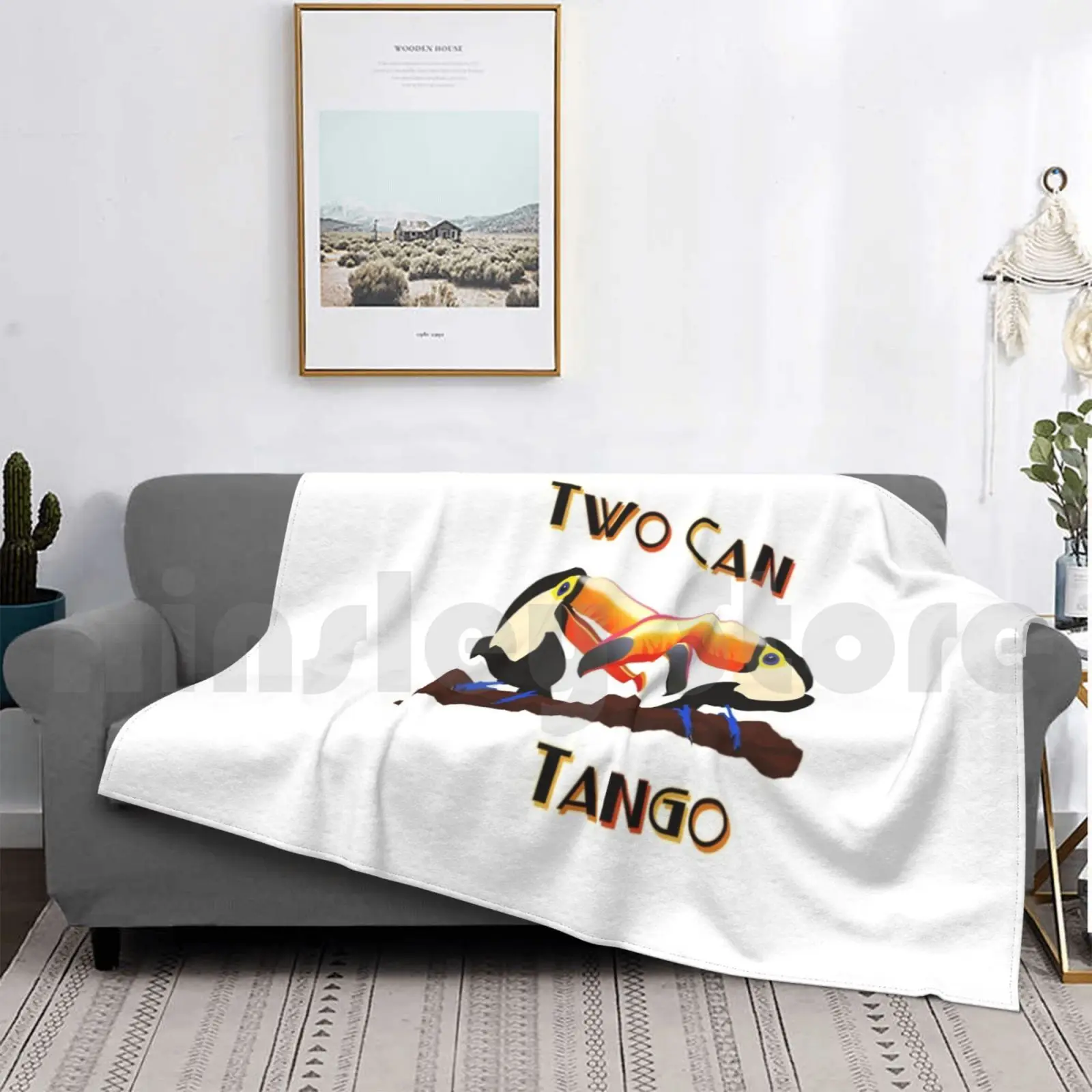 

Одеяло для танго Toucan, модные настраиваемые Toucan, танго, птицы, танцевальные цветные Танцы Kuduu Cheeky