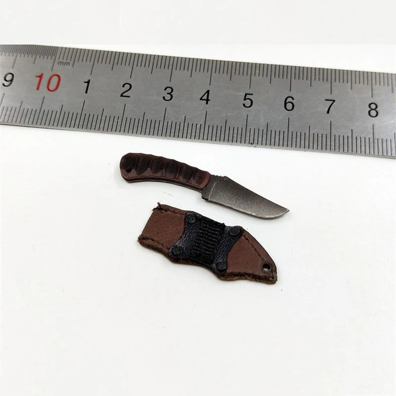 

DAMTOYS DAM 78065 Scale 1/6th American Seal Special Army Soldier Black Dagger Knife Holster Model For 12inch Doll Accessories