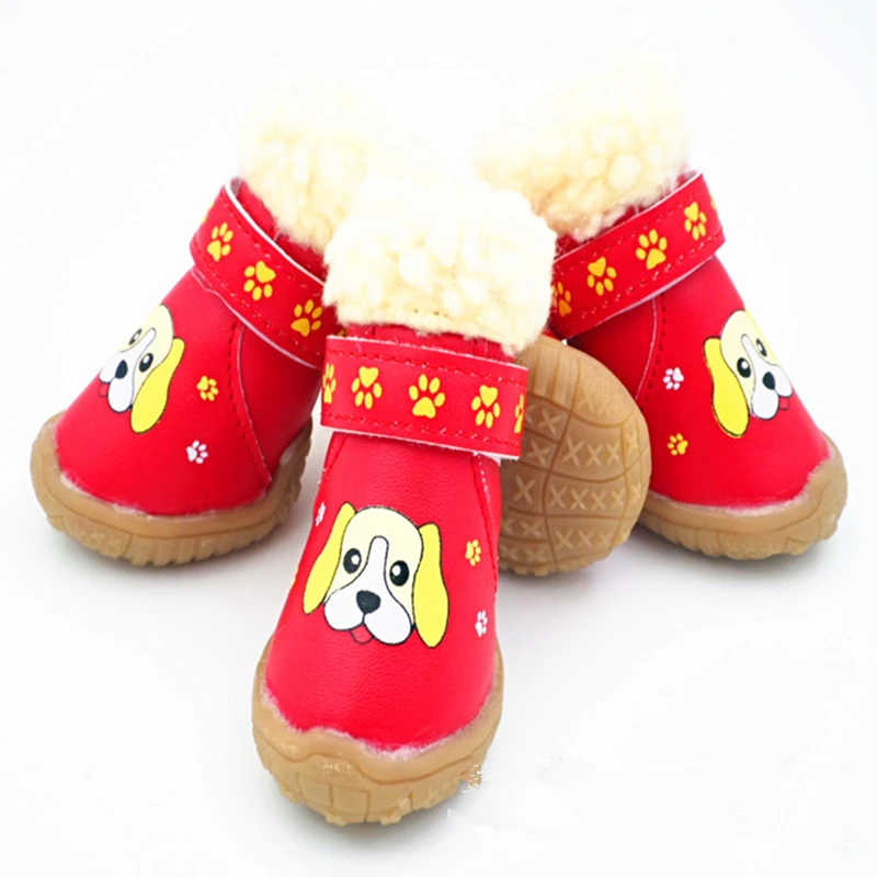 Обувь для маленьких собак уличные ботинки из искусственной кожи обувь чихуахуа