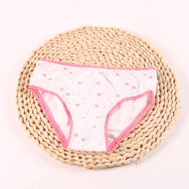 5 шт./лот Модное нижнее белье для маленьких девочек Трусики с изображениями