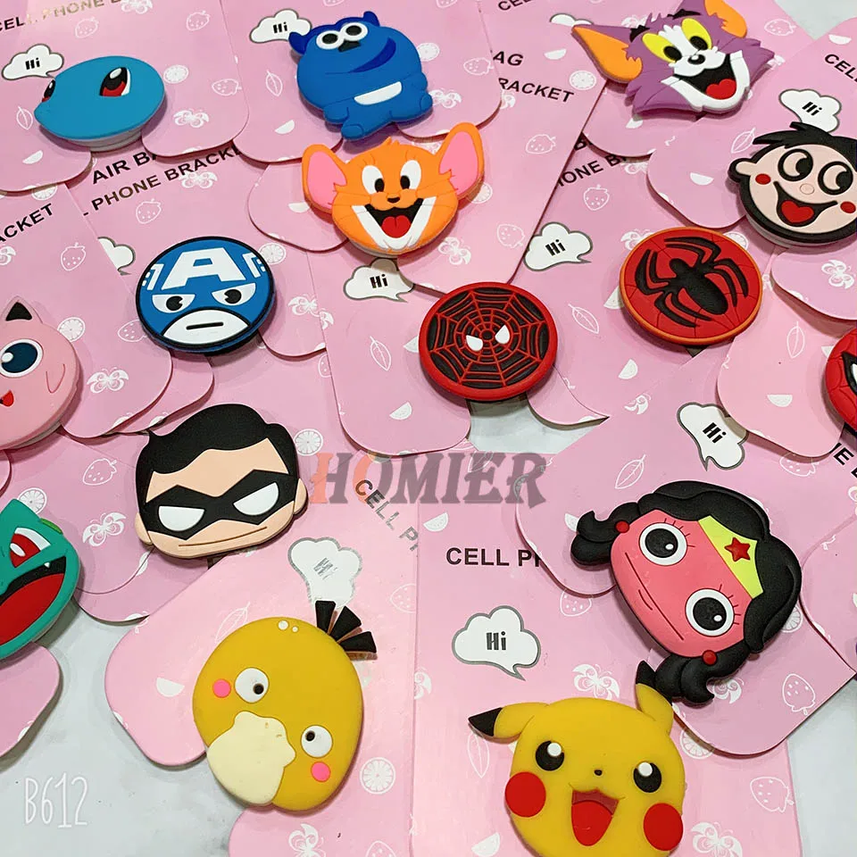 Универсальный мобильный телефон с мультипликационным принтом кольцо держатель