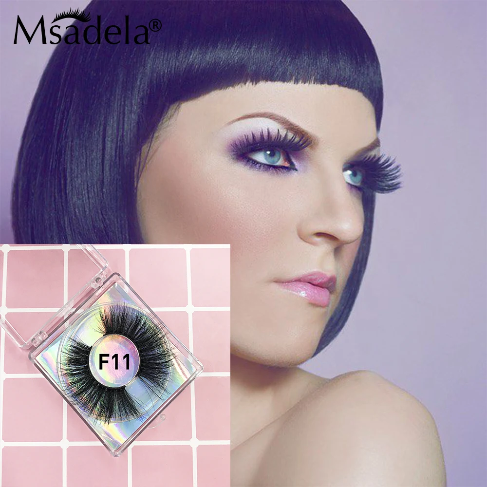 Мягкие Накладные ресницы из норки ручной работы искусственные многоразовые