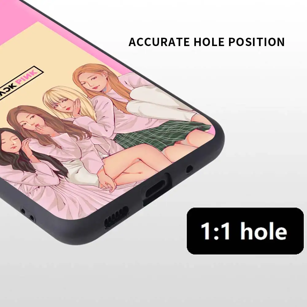 

KPOP BLACKPINKS Case for Samsung Galaxy A71 A51 A21s A11 A41 A31 A21 A72 A91 A12 A21 A01 5G Back Cover Soft Coque Capa