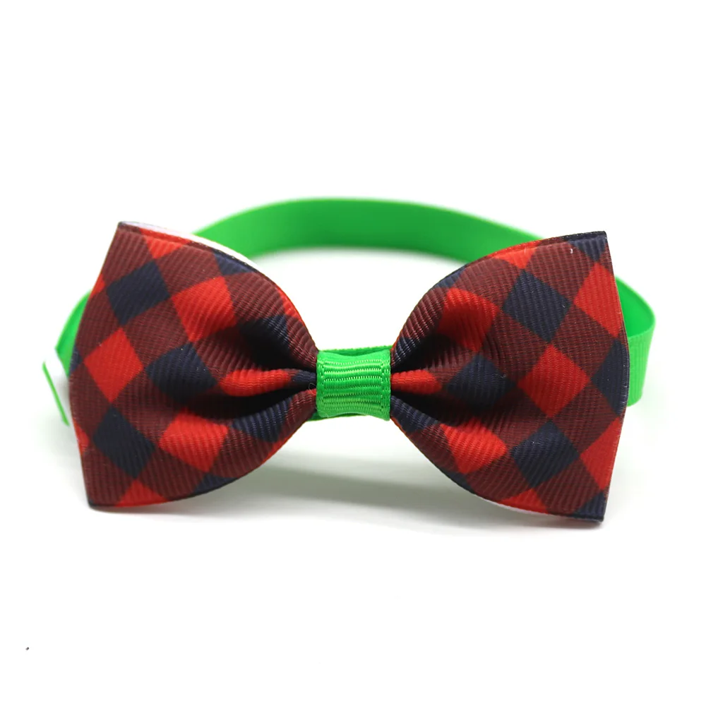 50pcs Dog Cat Bow Ties&ampBowtie Adjustable Classic Plaid Ribbon Collar Accessories Pet Supplies | Дом и сад
