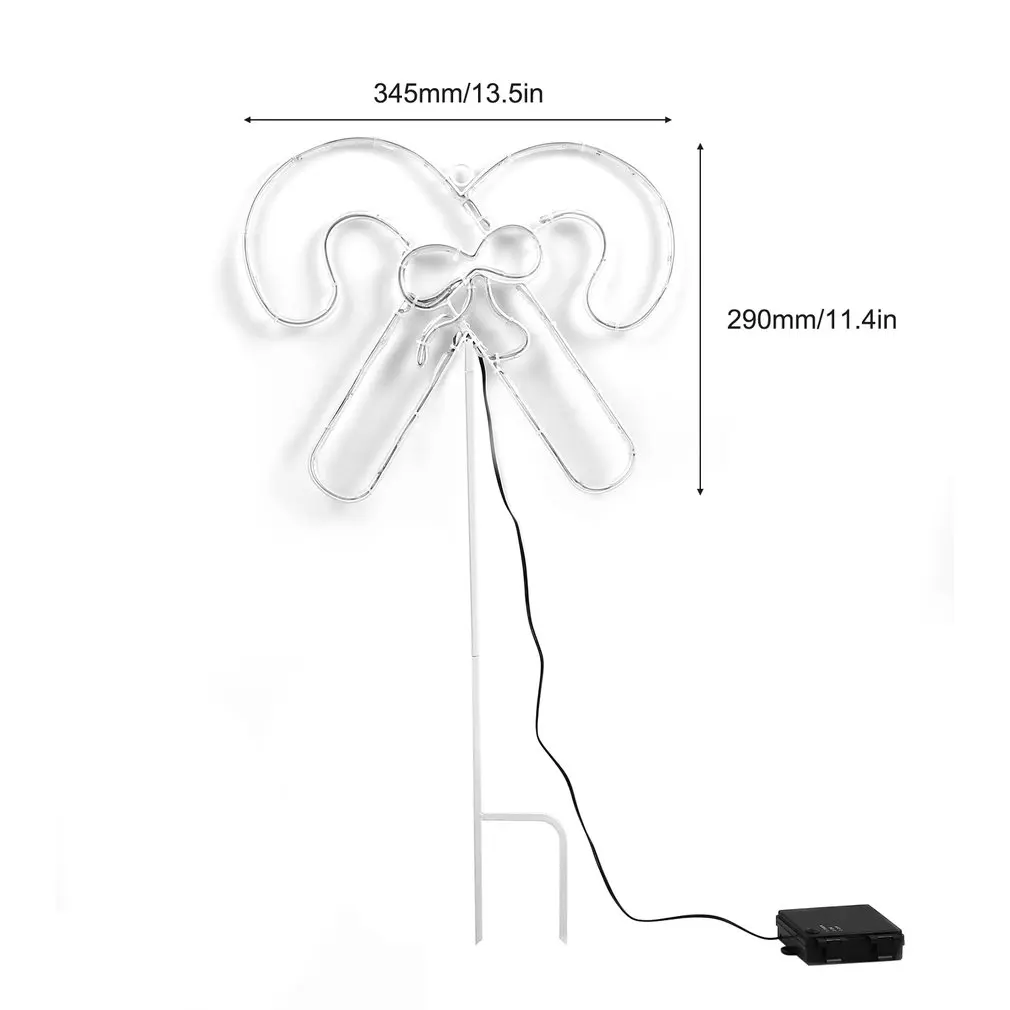 

ICOCO Neon Sign Light Crutch Shaped Design Night Lamp Wall Light Coffee Bar Mural Crafts Neon Sign Room Home Decorations Sale