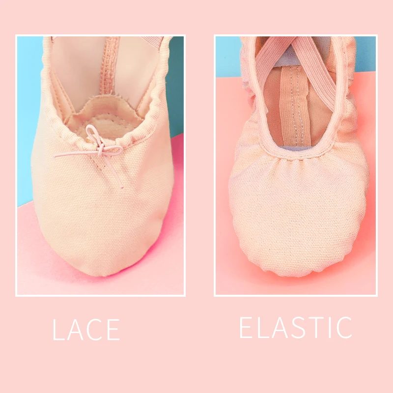 Children Ballet Cotton Canvas Dance Shoes Adult Flexible Soft Sole |