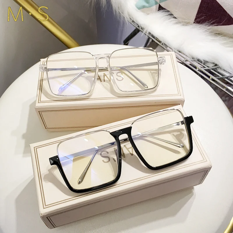 Анти синий луч света компьютерные очки устойчивые к излучению прозрачные