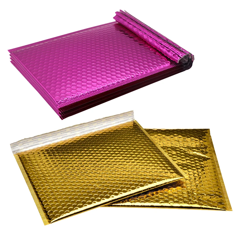 Пузырь Алюминиевая фольга цвет антистатическая Mailer Золото Серебро Роза Красная