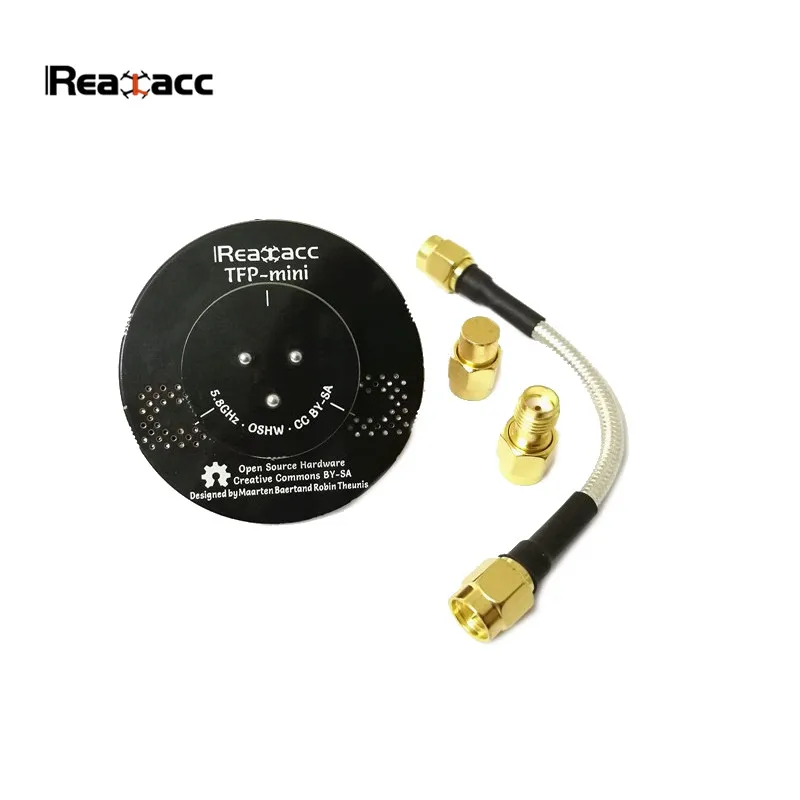 Realacc TFP Мини тройной кормовой патч диаметром 45 мм 5 8G 8dBi плоская пагода FPV антенна
