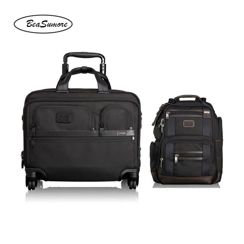 BeaSumore новый стиль брендовый нейлоновый чемодан на колесиках Спиннер 16 дюймов