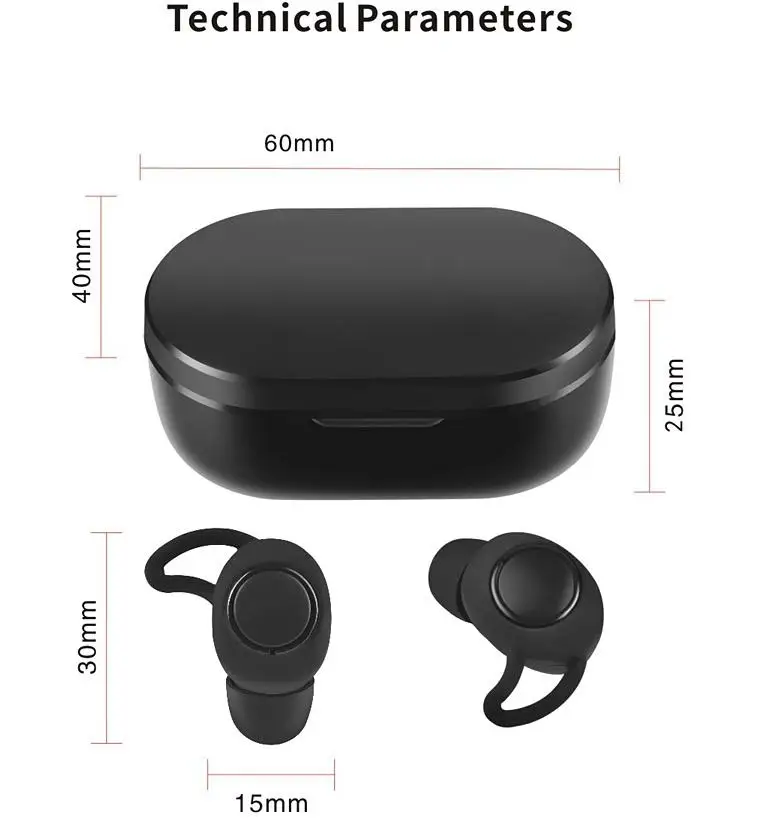 A13 TWS Bluetooth 5 0 стерео наушники беспроводные водонепроницаемые с шумоподавлением в