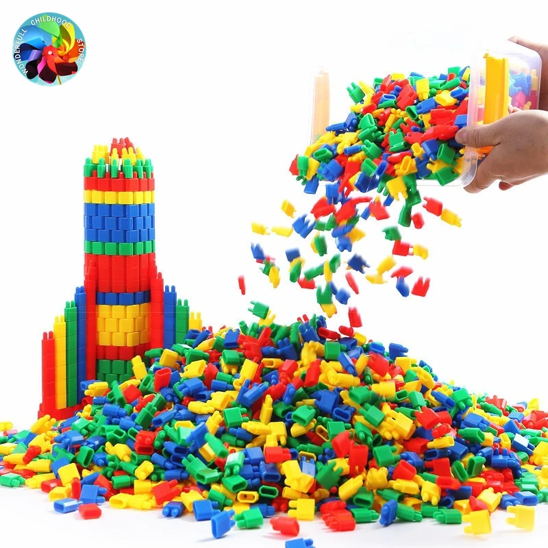 

120Pcs Assembled Toy Kid To Develop Intelligence To Insert Building Blocks Bullet Brick Educational Bulk Children Gift