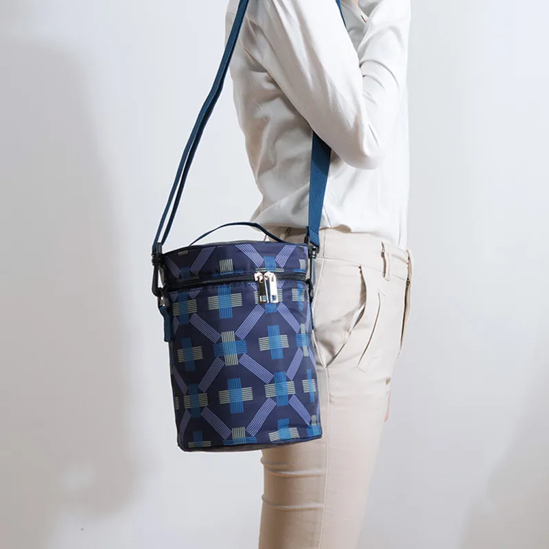 Водонепроницаемая Термосумка для ланча изолированная сумка холодильник женщин