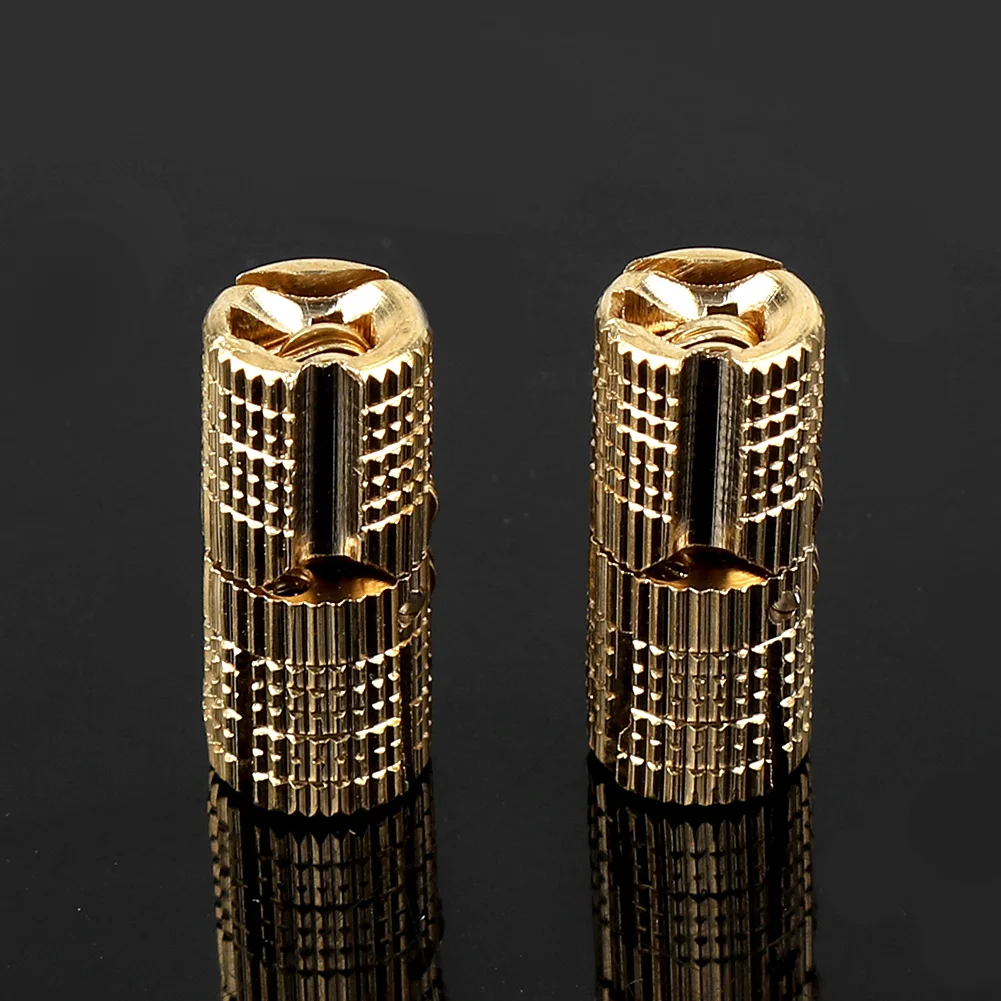 4 шт./упак. медь латунь корпус Подарочная коробка скрытая петля бочонок 8 мм 180 Угол