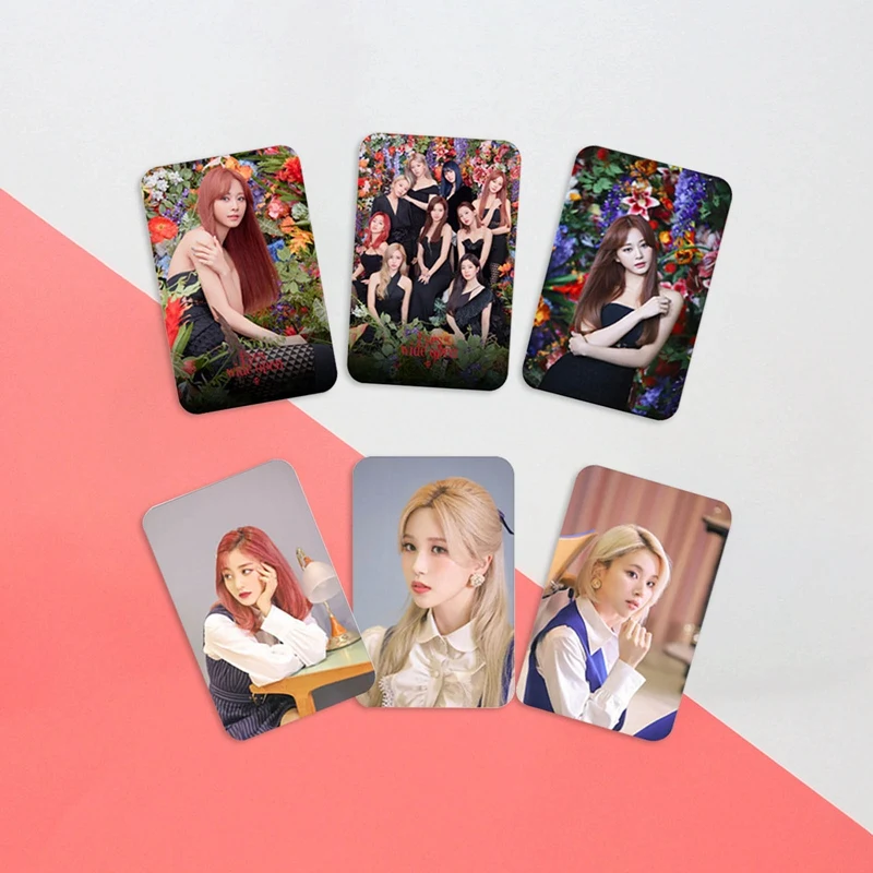 10 шт./компл. Kpop двойные глаза широкие самодельные фотографии Lomo Photo Card HD