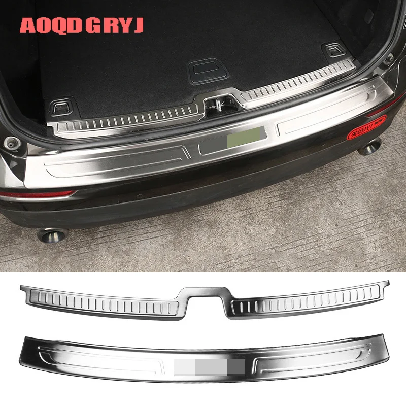 1 шт. защитная накладка на задний бампер из нержавеющей стали для Volvo XC60 2018