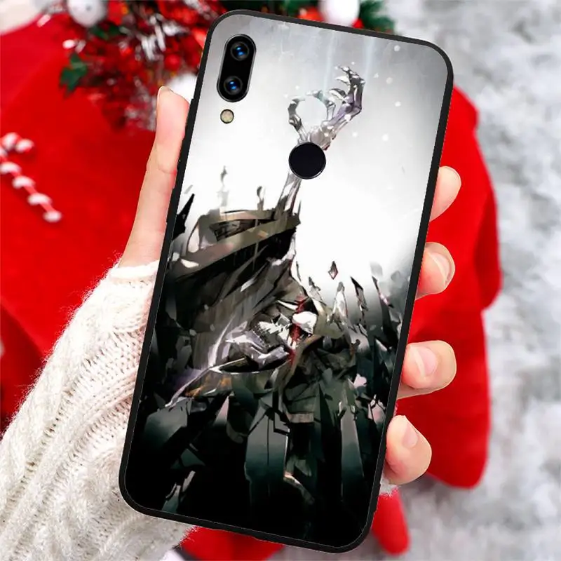 

Anime Overlord Ainz Ooal Gown Phone Case For Xiaomi Redmi note 7 8 9 t k30 max3 9 s 10 pro lite