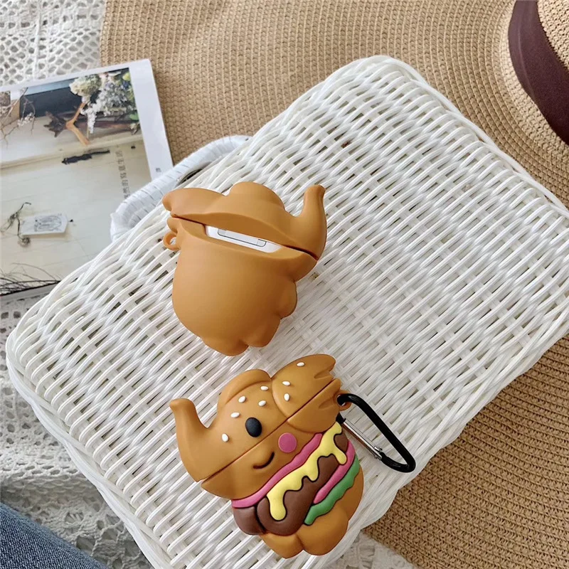 Защитный чехол для Apple AirPods Honey Jar защитный 3D с милым мультяшным рисунком