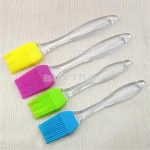 

Silicone Heat Resistantce BBQ Basting Brush Barbecue Oil Brush Baking Kitchen Tools Cake Batter Basting Brush Utensil