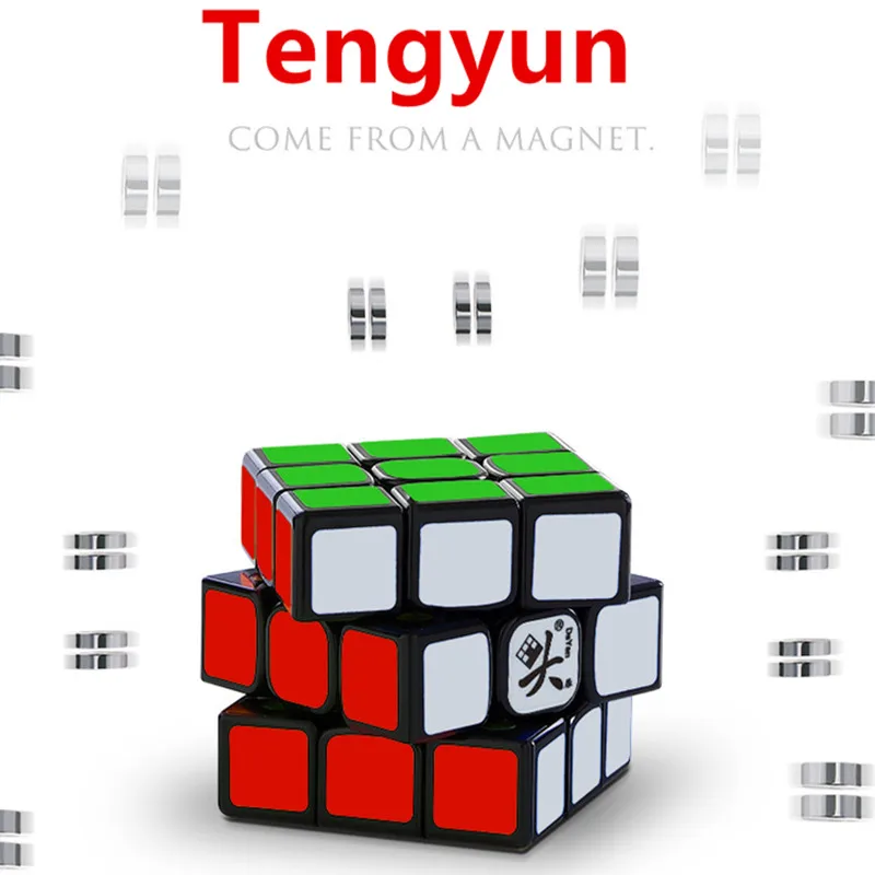 Dayan Tengyun V1 magn&eacute;tico 3x3 Cubo m&aacute;gico 3x3 con imanes juguetes educativos para chico s regalos Tengyun V1 juguetes para chico ni&ntilde;os-5