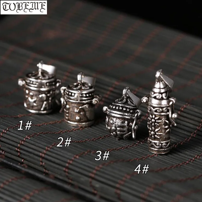 100% Серебряная маленькая искусственная подвеска винтажная Женская шкатулка