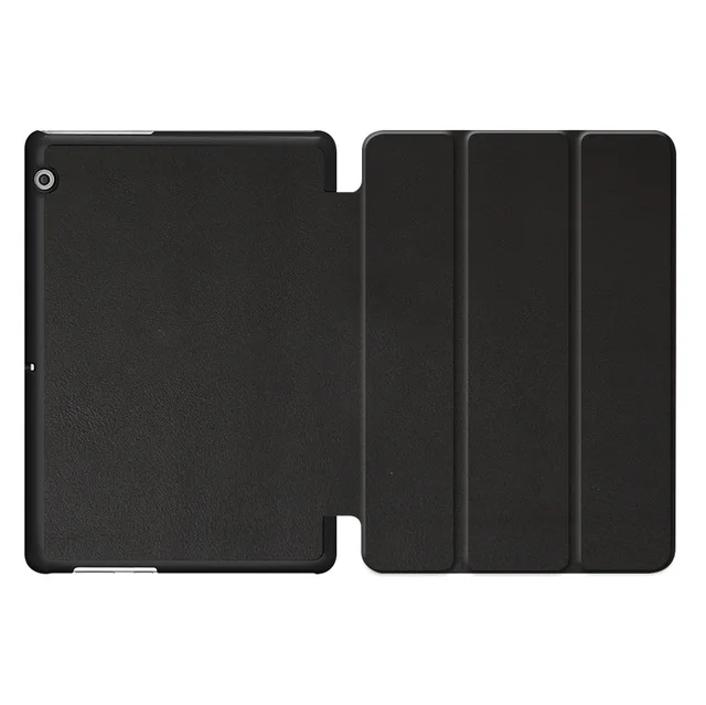 Black Чехол MTT для huawei MediaPad T3 10 AGS-L09 AGS-W09 Honor Play Pad 2, 9,6 дюймов, чехол-подставка для планшета, защитный чехол из искусственной кожи - Цвет: Black