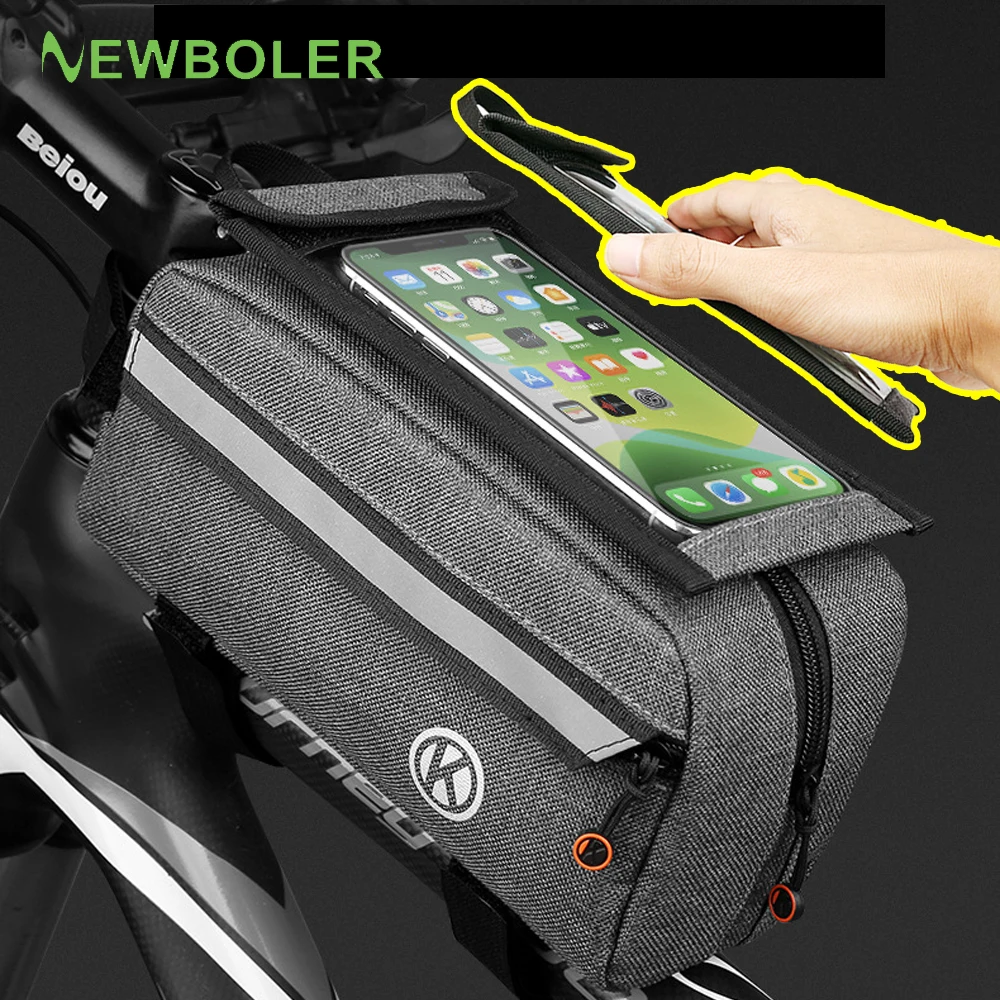 Водонепроницаемый Велосипед сумка горы Mtb Передняя 6 0 дюймов мобильный телефон