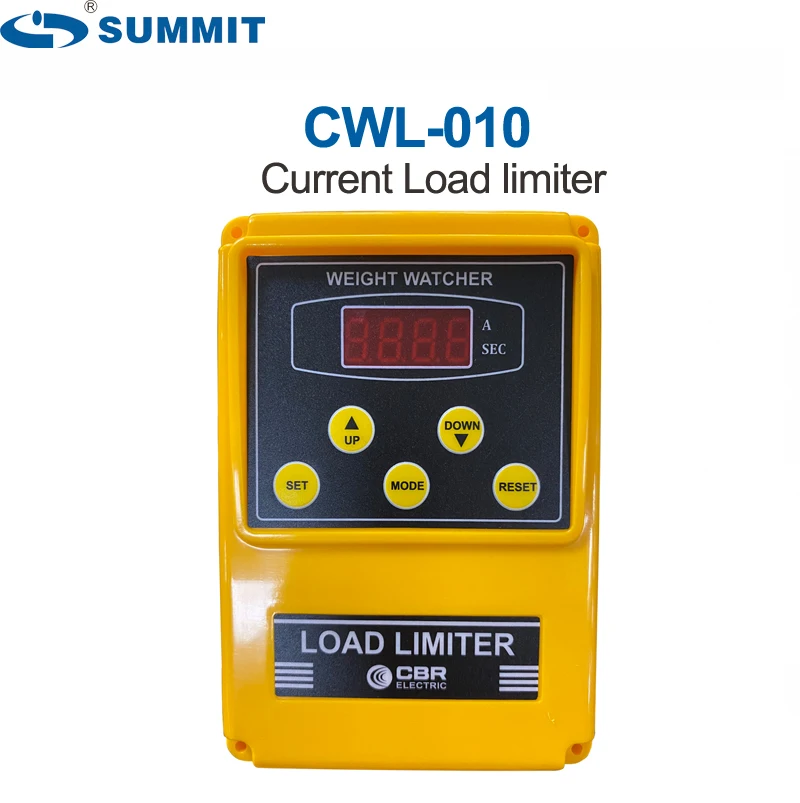 CBR CWL-010  Electronic Digital Current Load Limiter Protector Safeguard Weight Watcher for AC motor hoist and crane