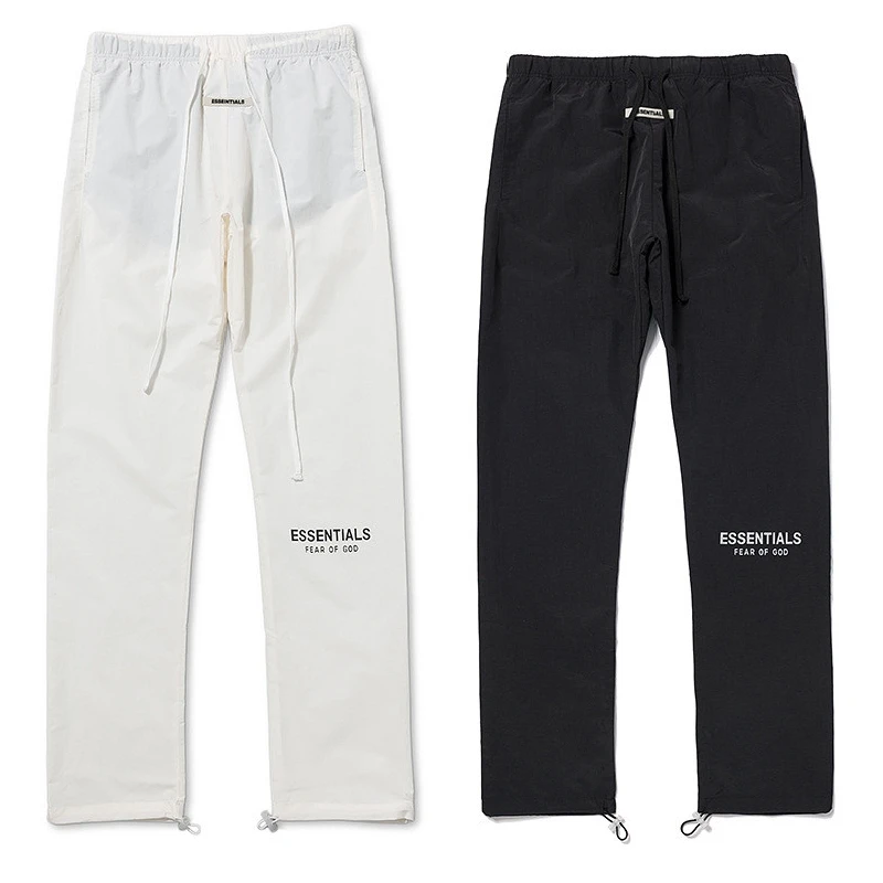 

The Essentials Casual Sports Pant With Simple Fashion Men's Nine Minute Loose Jogging Pants Work Uniform Same Style