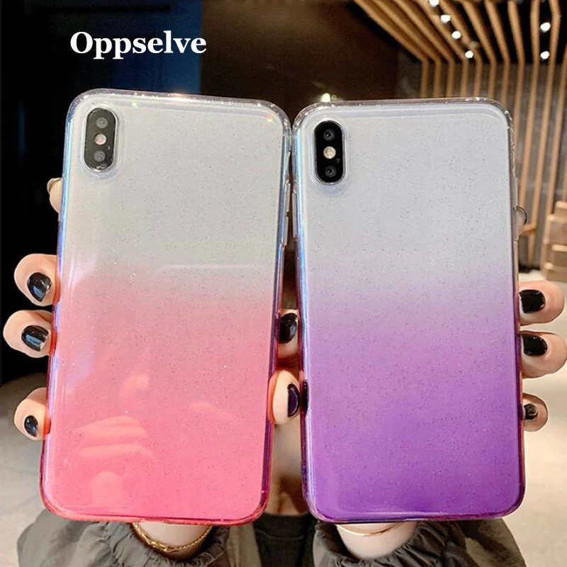 Oppselve для iPhone XS Max XR X ультратонкие чехлы 8 7 6S Plus прозрачный мягкий силиконовый