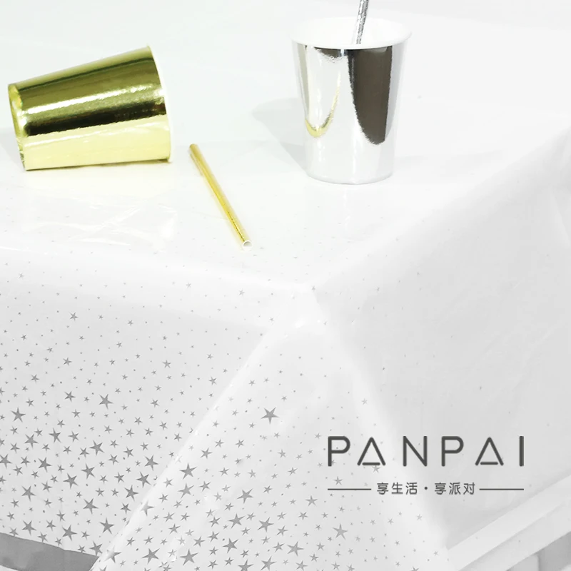 Ins стиль звезды серии День Рождения Вечеринка Пикник Одноразовая Посуда Бумажная